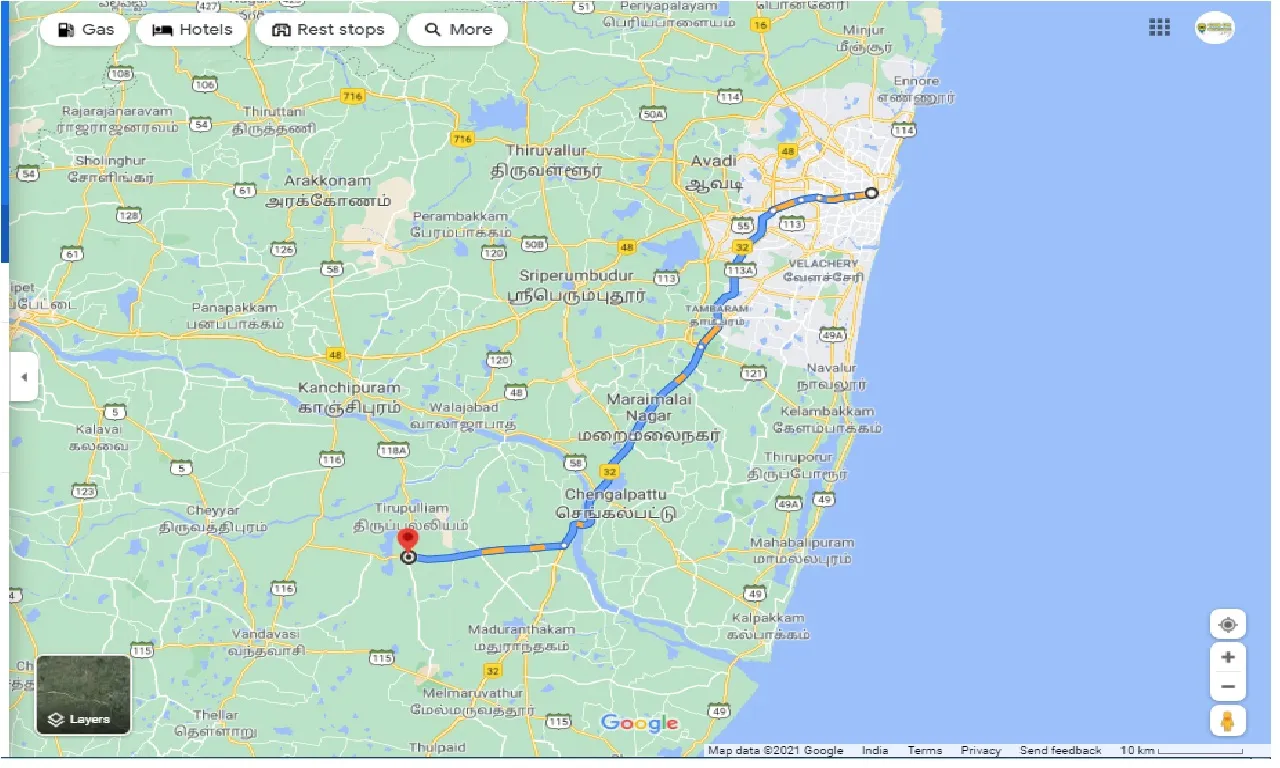 chennai-to-uthiramerur-round-trip