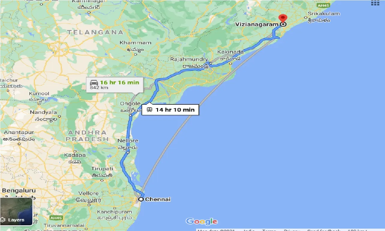 chennai-to-vizianagaram-taxi