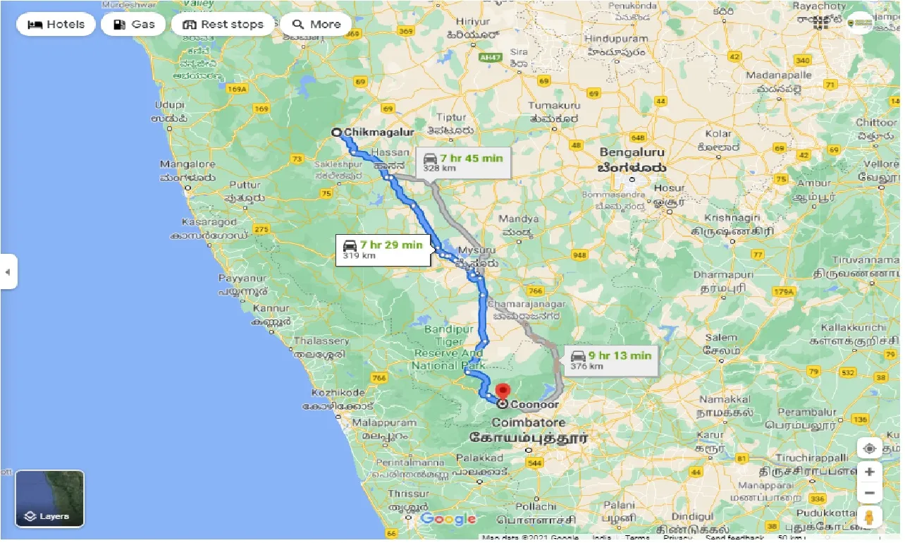 chikmagalur-to-coonoor-outstation