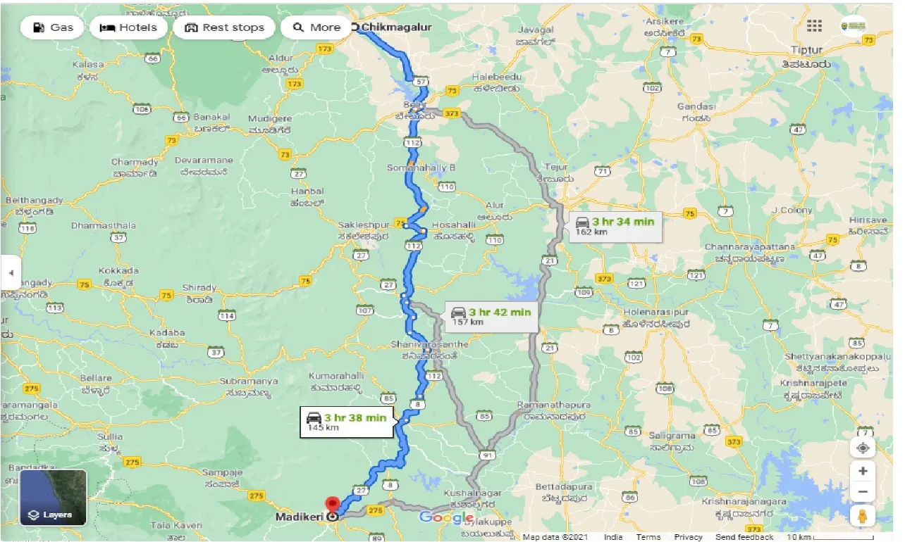 chikmagalur-to-coorg-round-trip