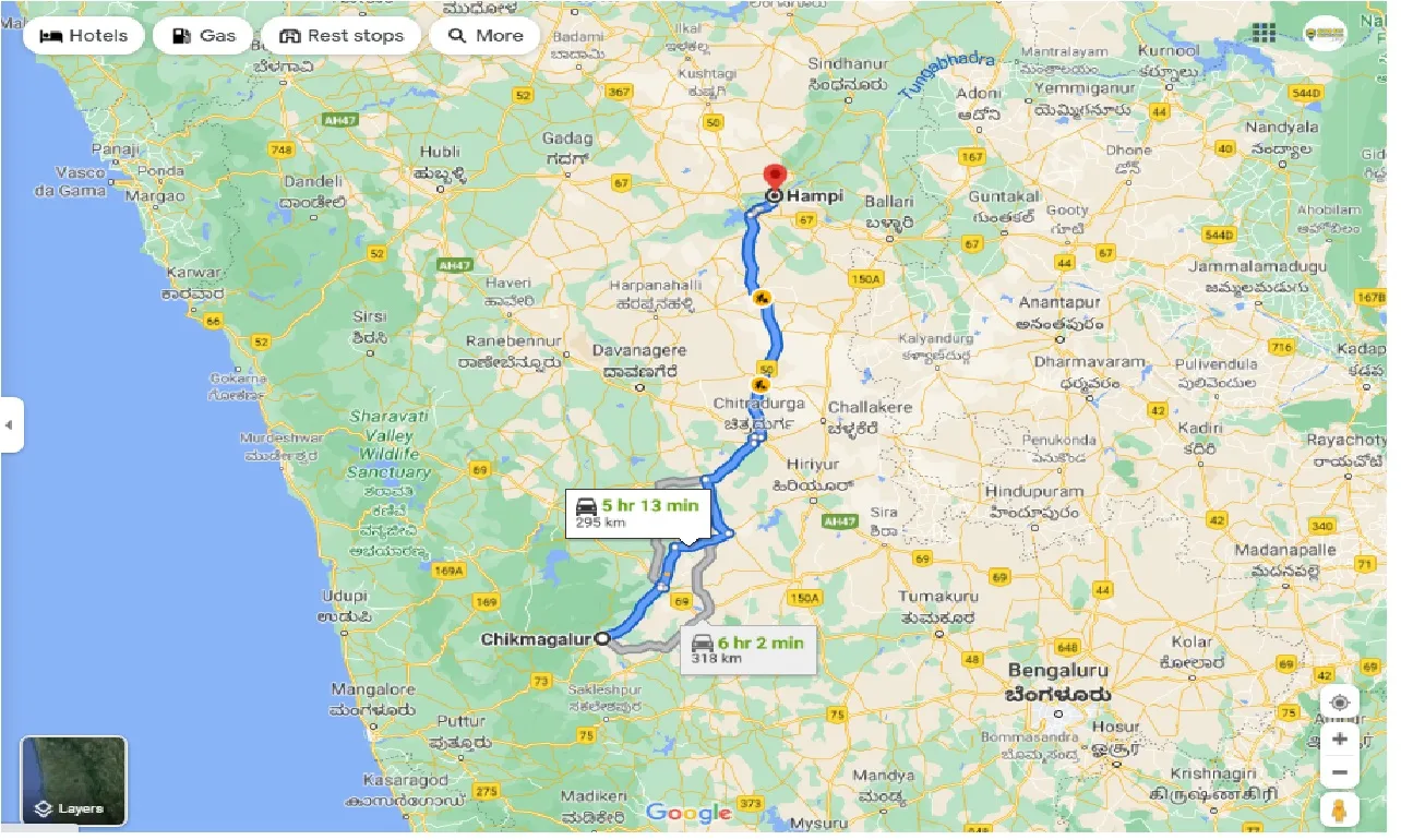 chikmagalur-to-hampi-outstation