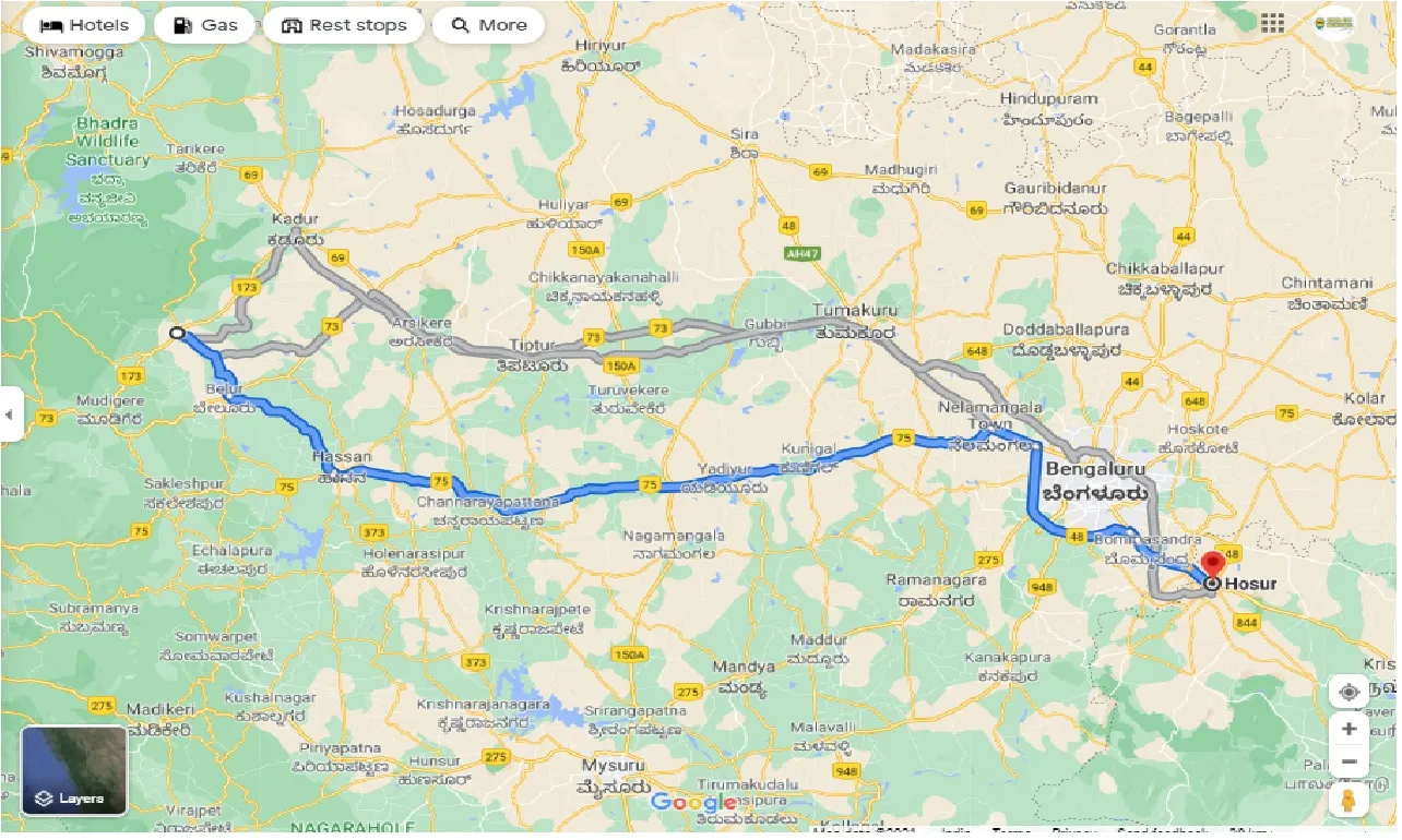 chikmagalur-to-hosur-round-trip