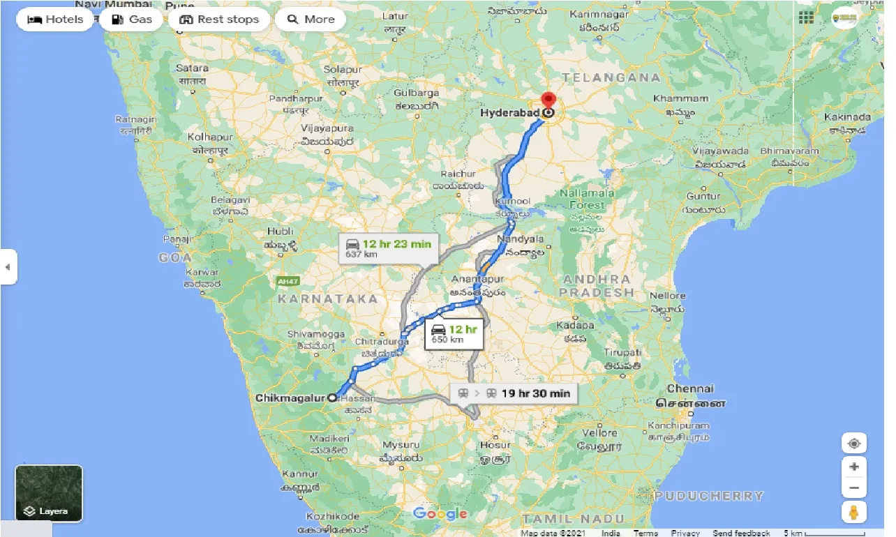 chikmagalur-to-hyderabad-outstation