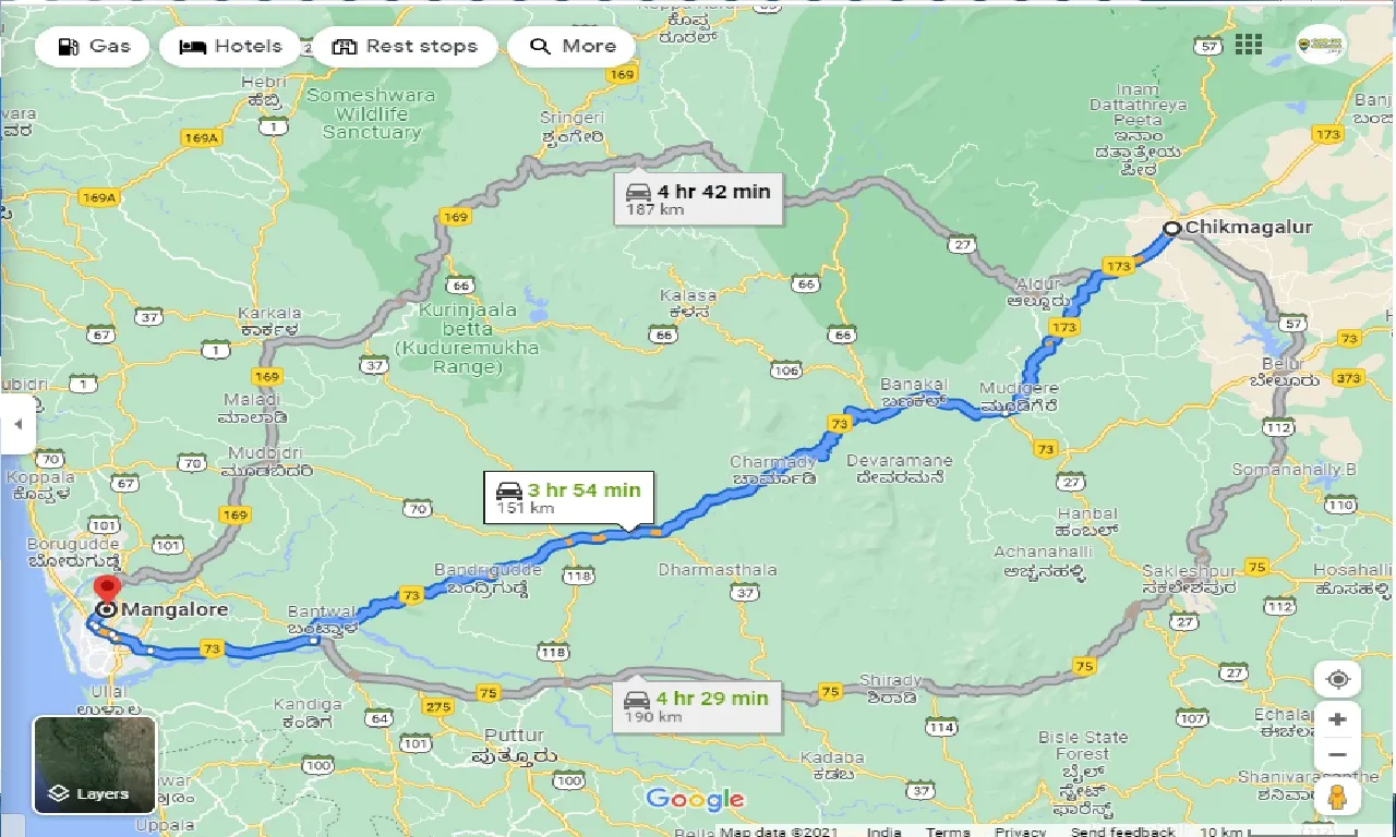 chikmagalur-to-mangalore-one-way