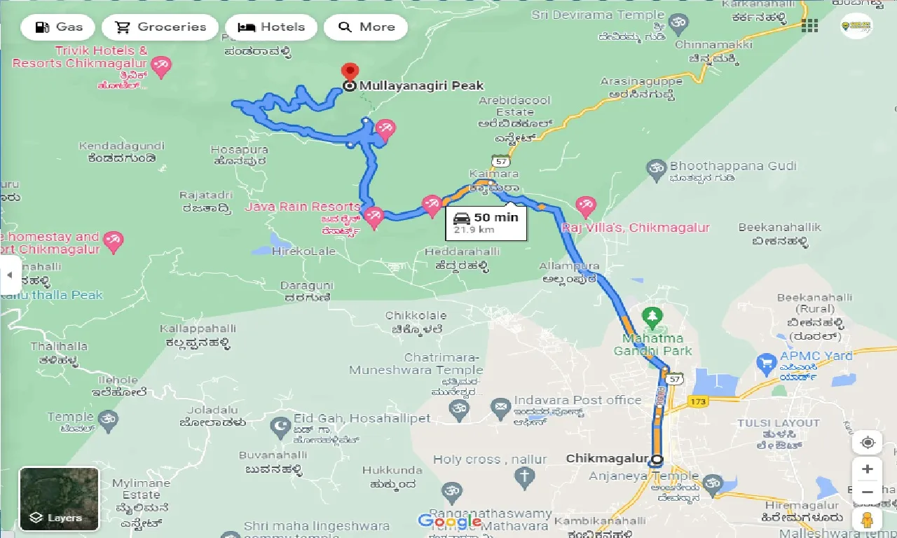 chikmagalur-to-mullayanagiri-one-way