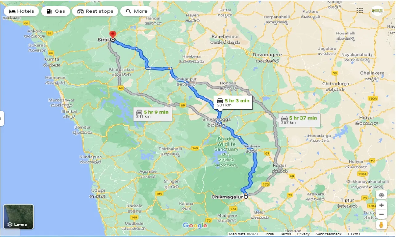 chikmagalur-to-sirsi-round-trip