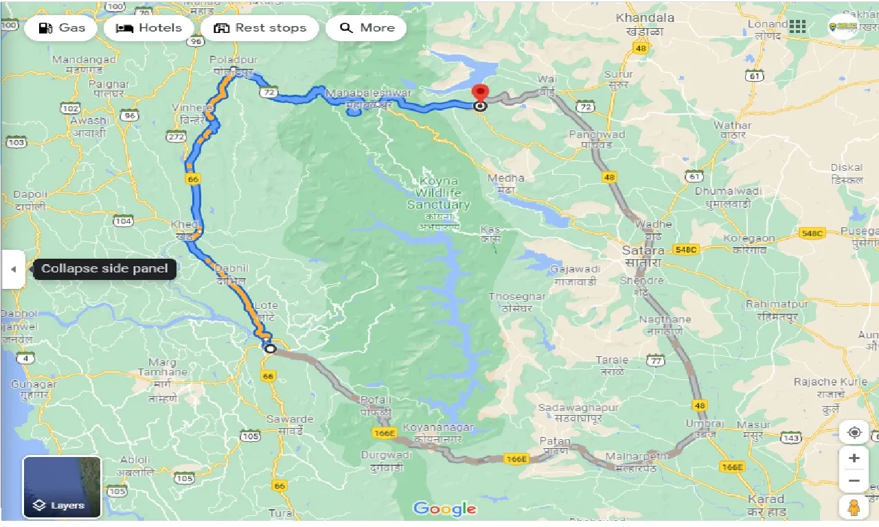 chiplun-to-panchgani-one-way