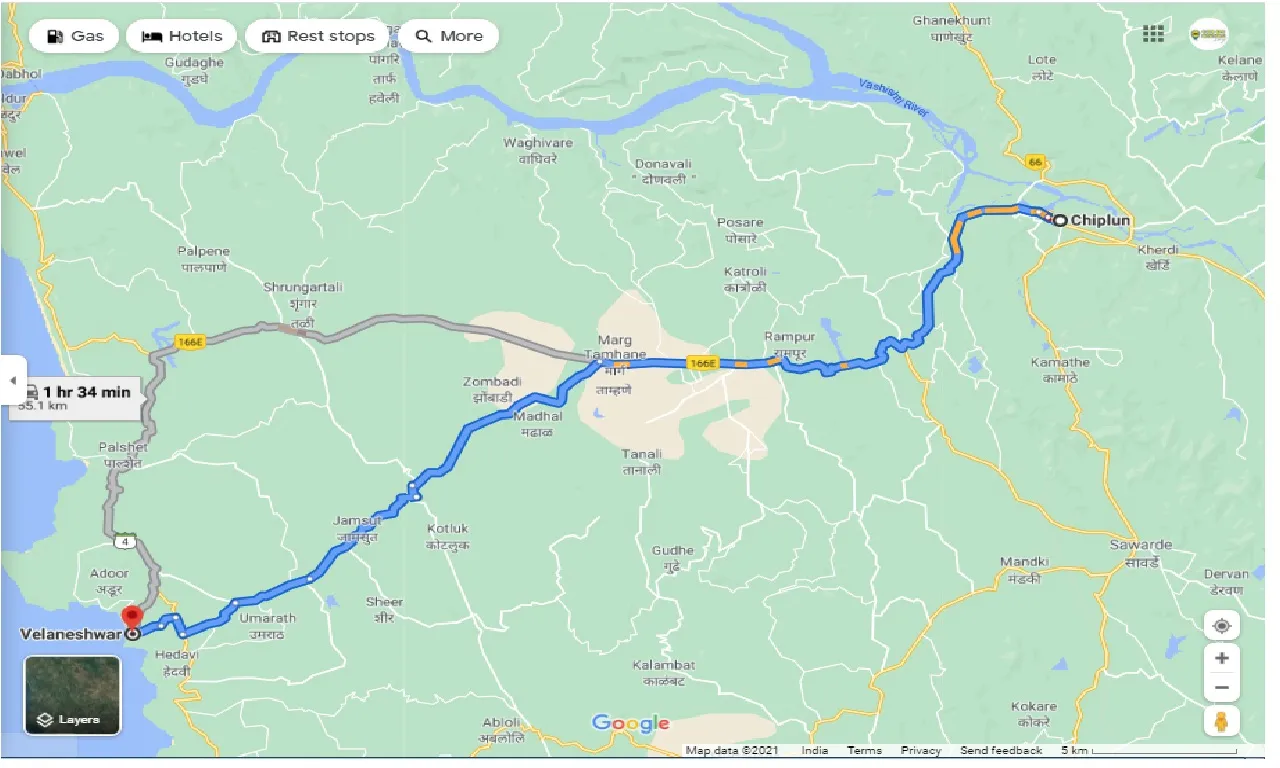 chiplun-to-velneshwar-one-way