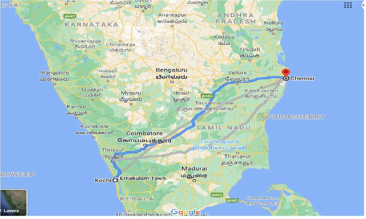 cochin-to-chennai-one-way