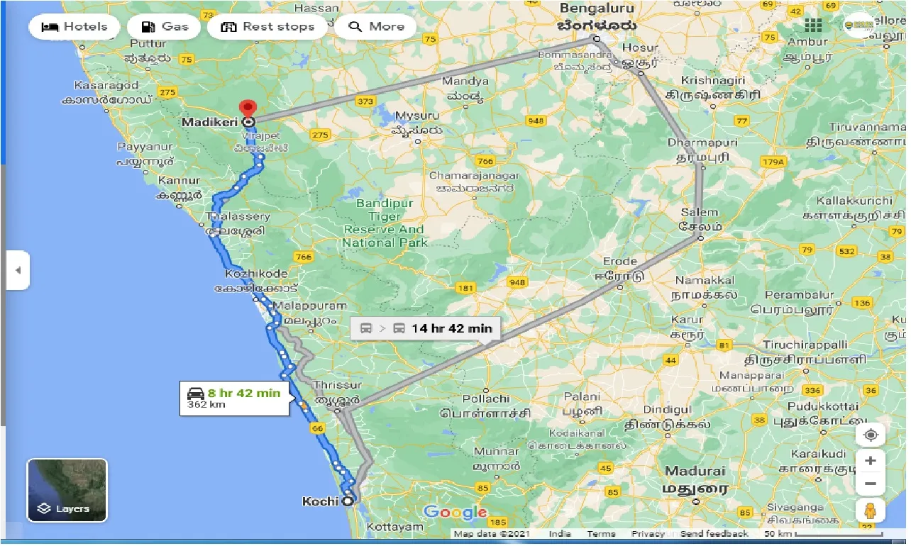 cochin-to-coorg-round-trip