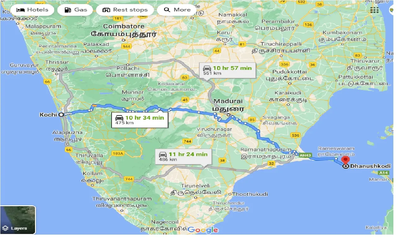 cochin-to-dhanushkodi-one-way