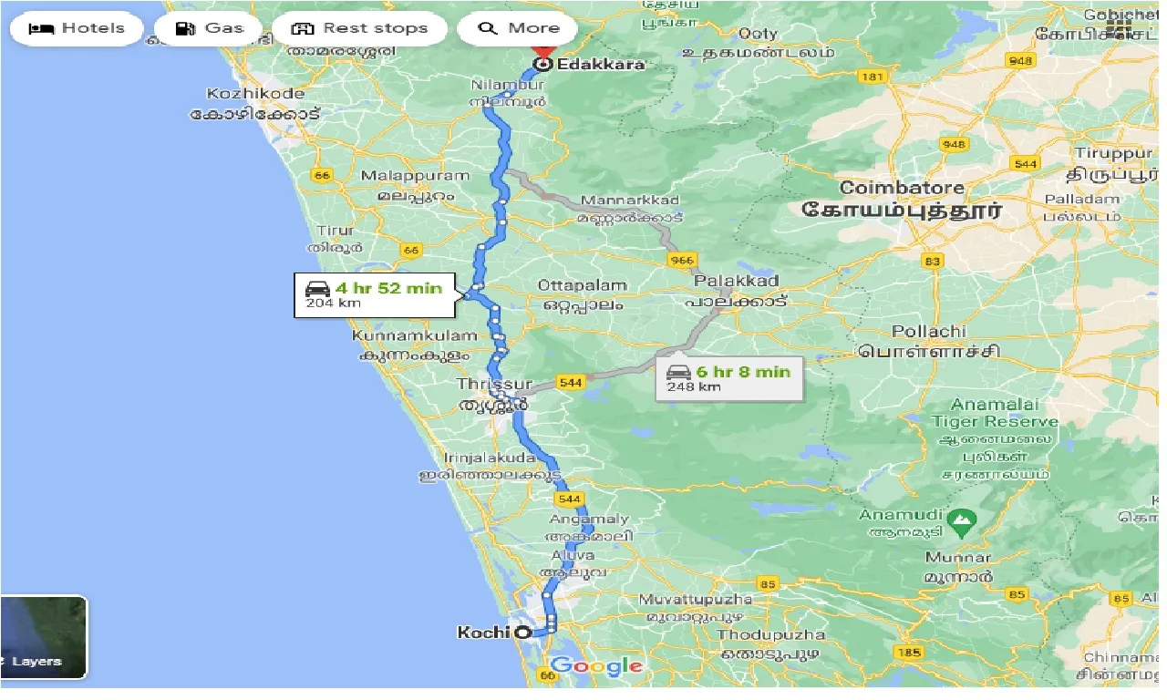 cochin-to-edakkara-taxi