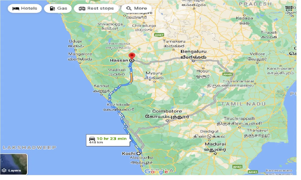 cochin-to-hassan-taxi