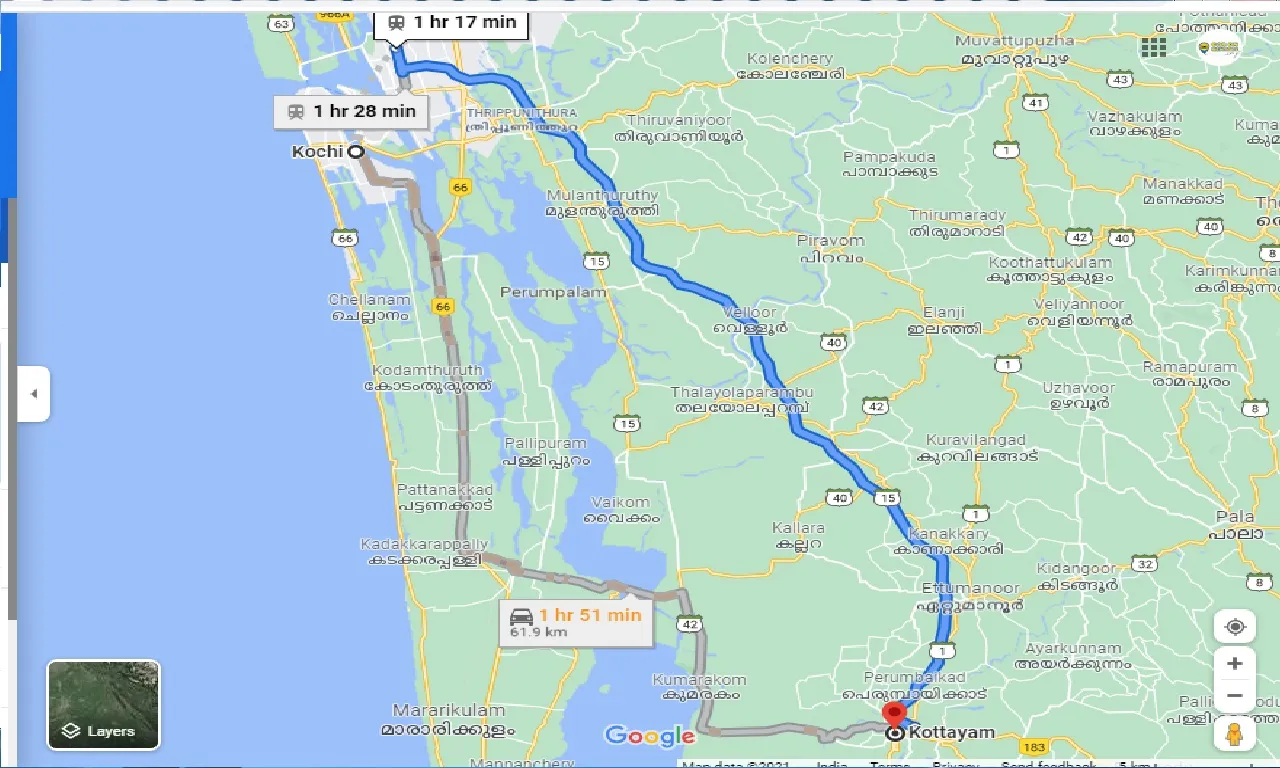 cochin-to-kottayam-one-way