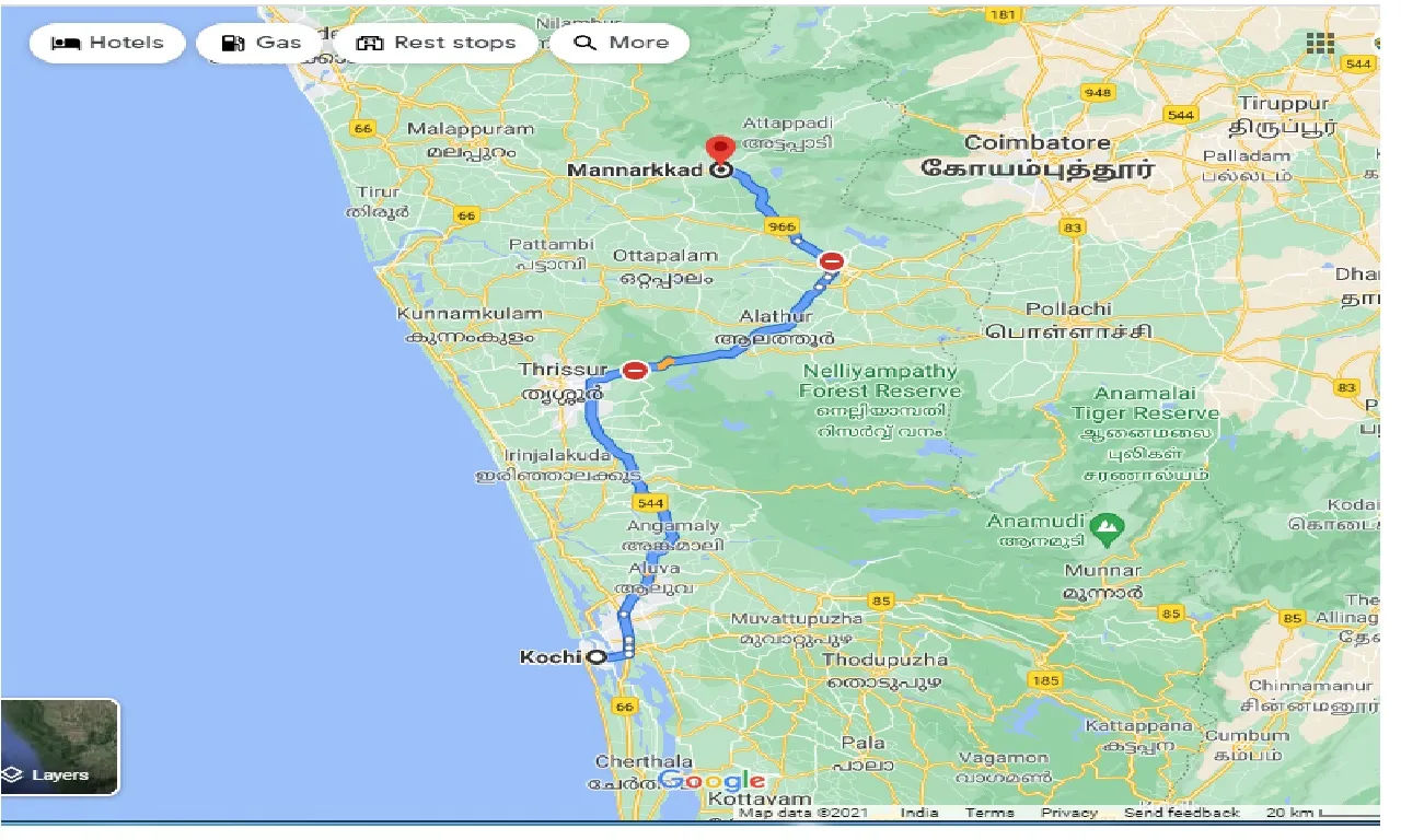 cochin-to-mannarkkad-taxi