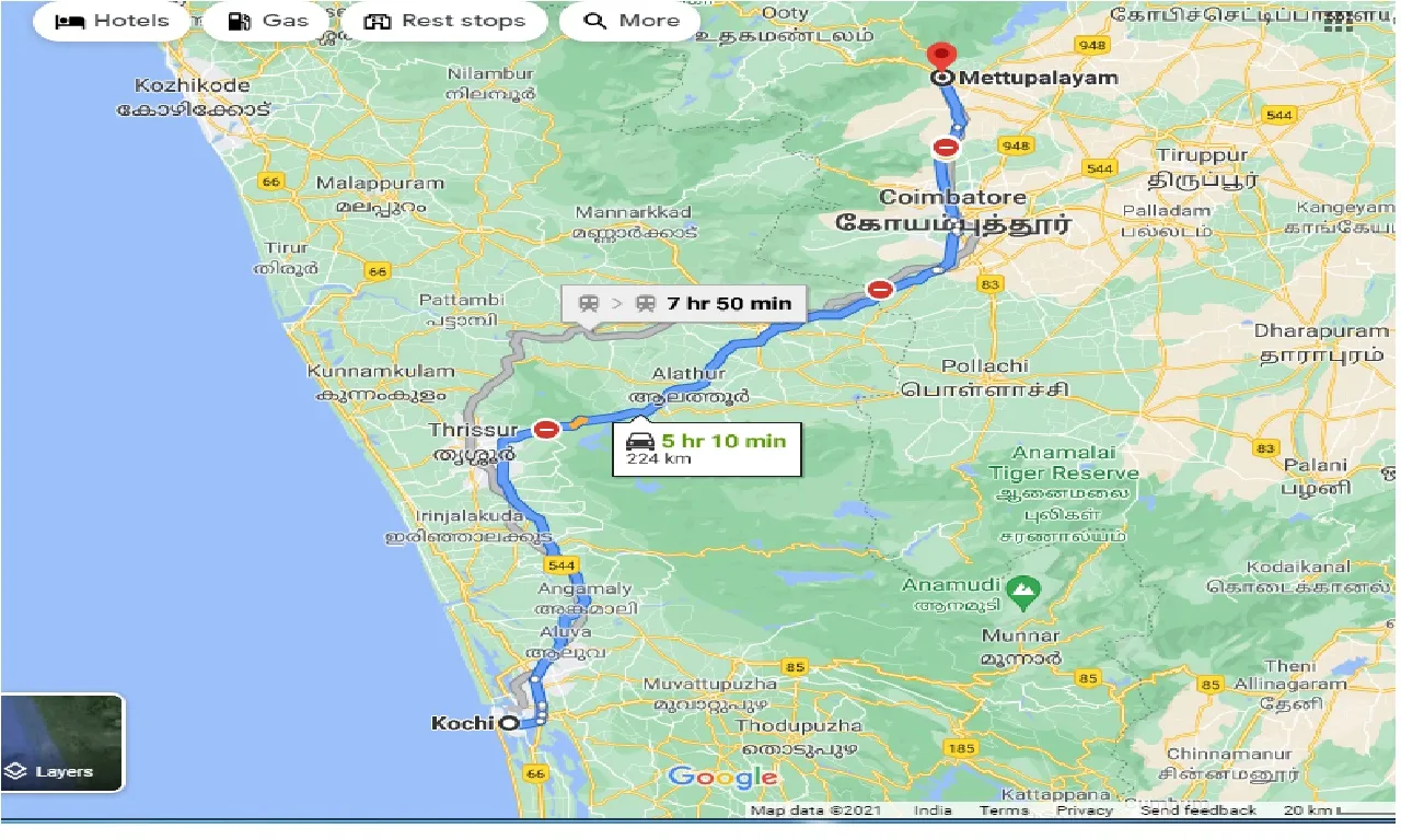 cochin-to-mettupalayam-one-way