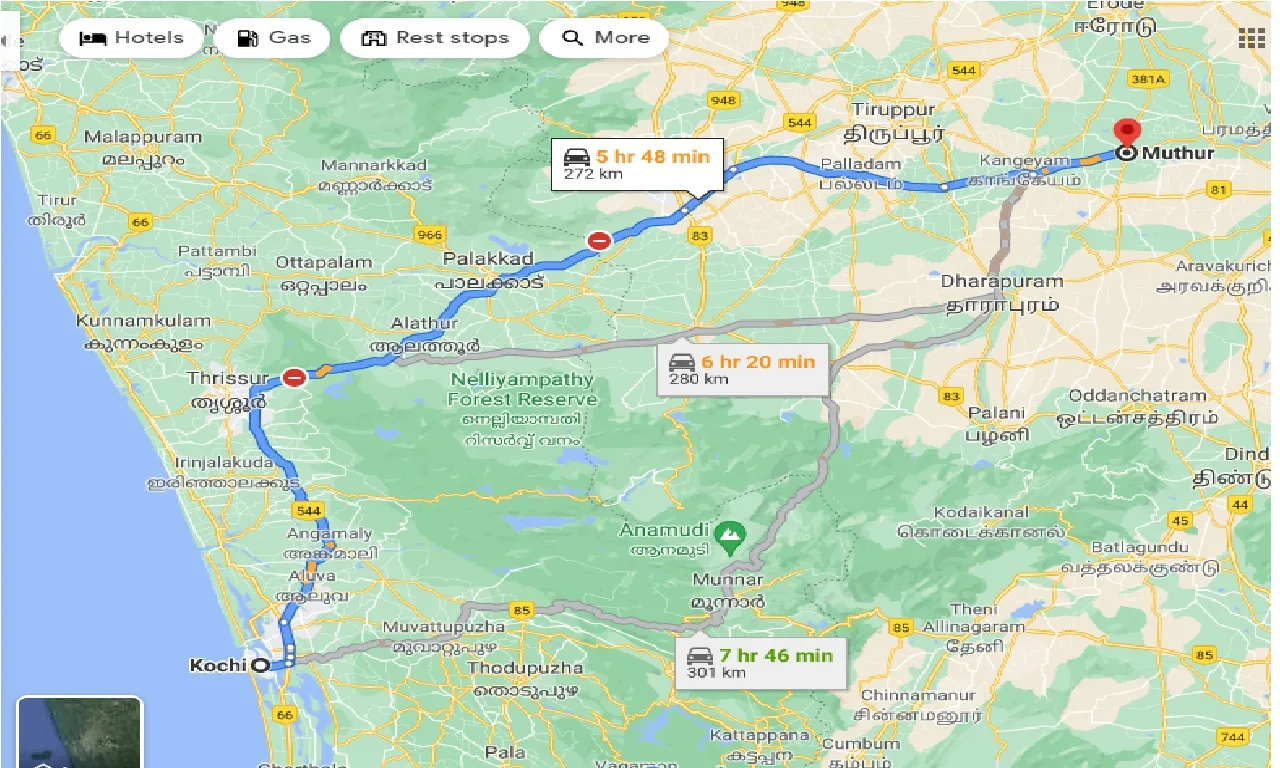 cochin-to-muthur-taxi