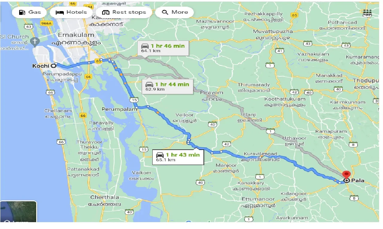 cochin-to-pala-taxi