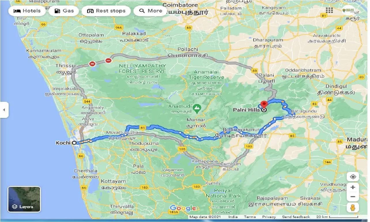 cochin-to-palani-hills-round-trip