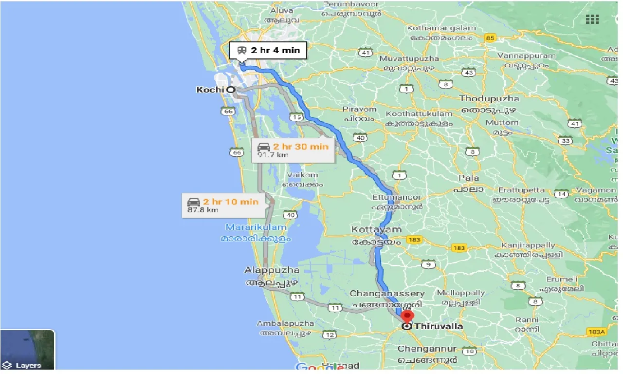 cochin-to-thiruvalla-taxi
