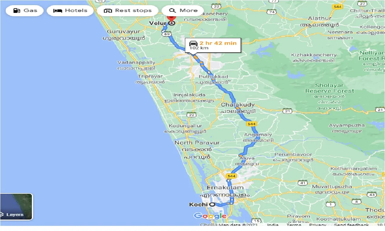 cochin-to-velur-taxi