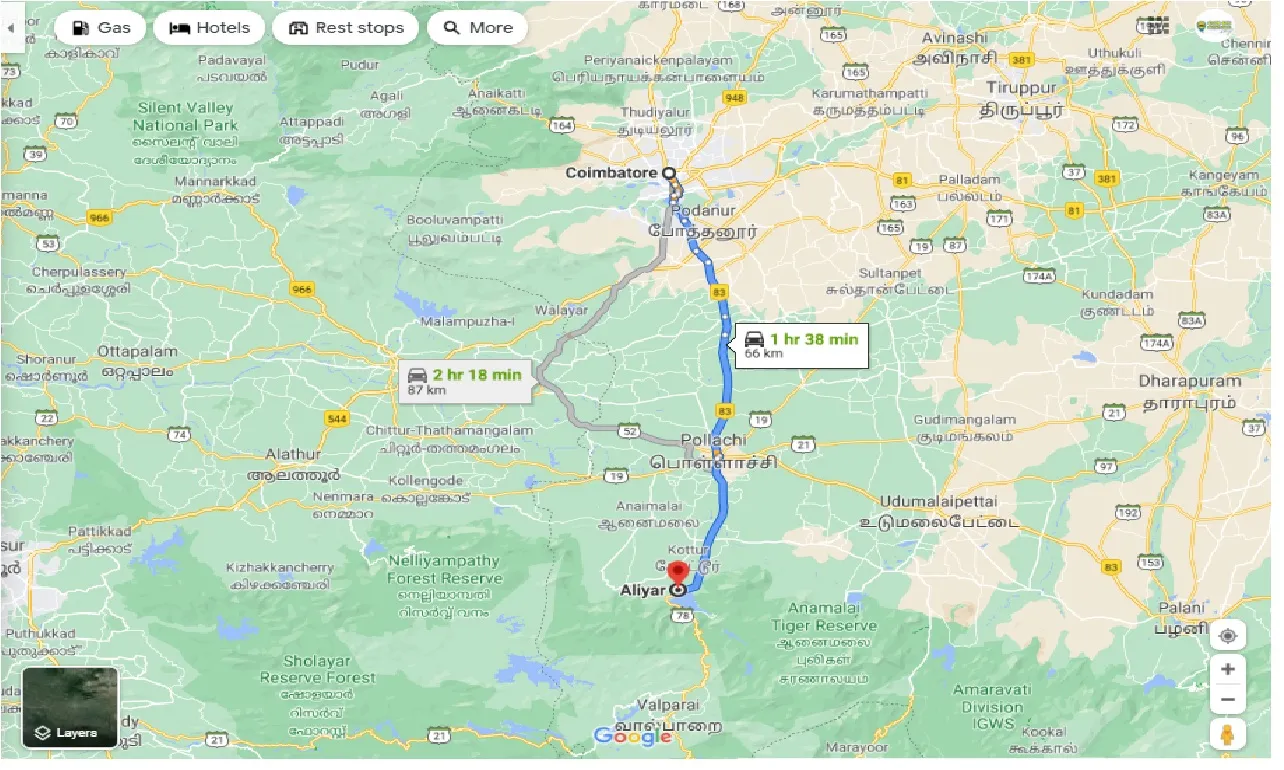 coimbatore-to-aliyar-taxi