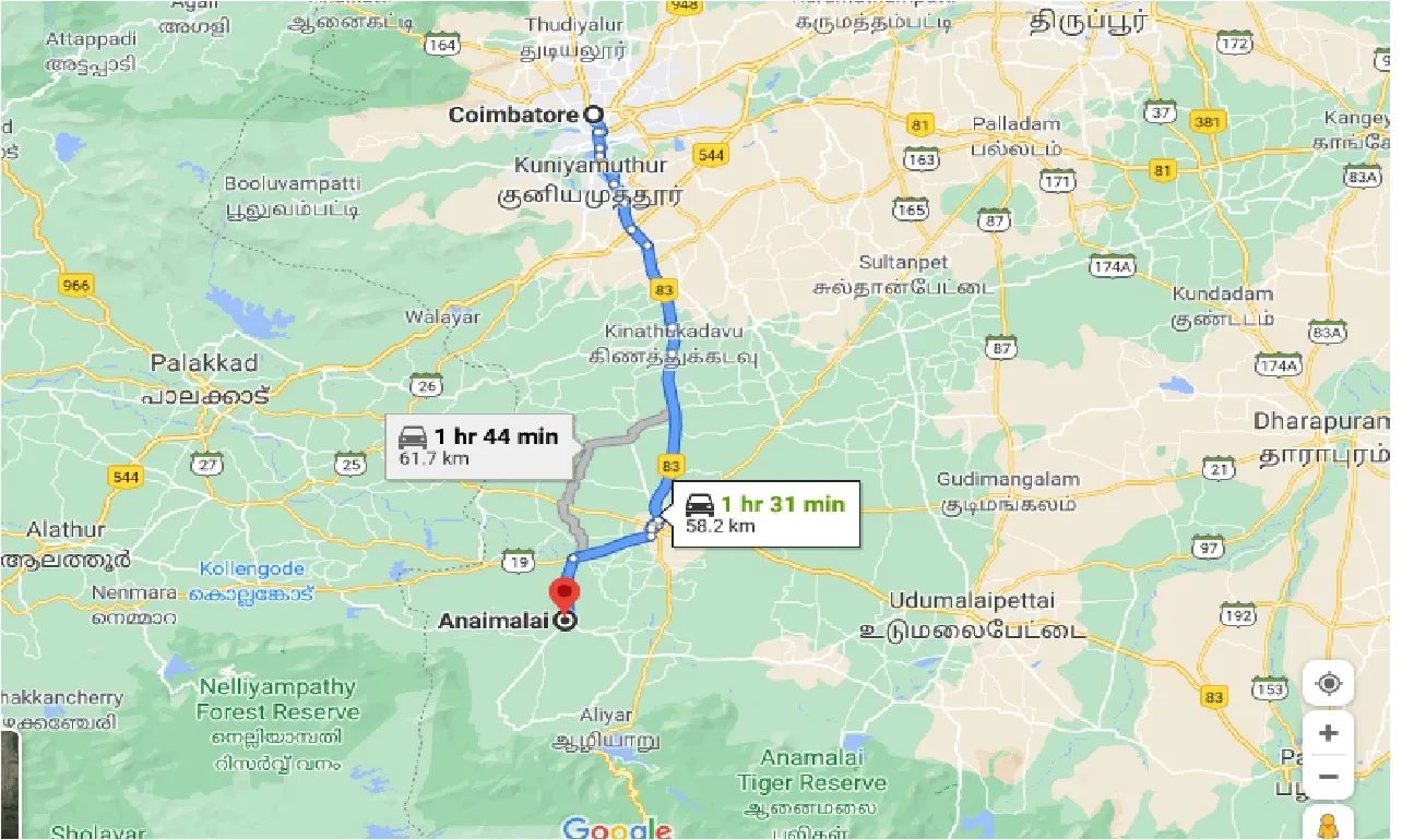 coimbatore-to-anaimalai-one-way