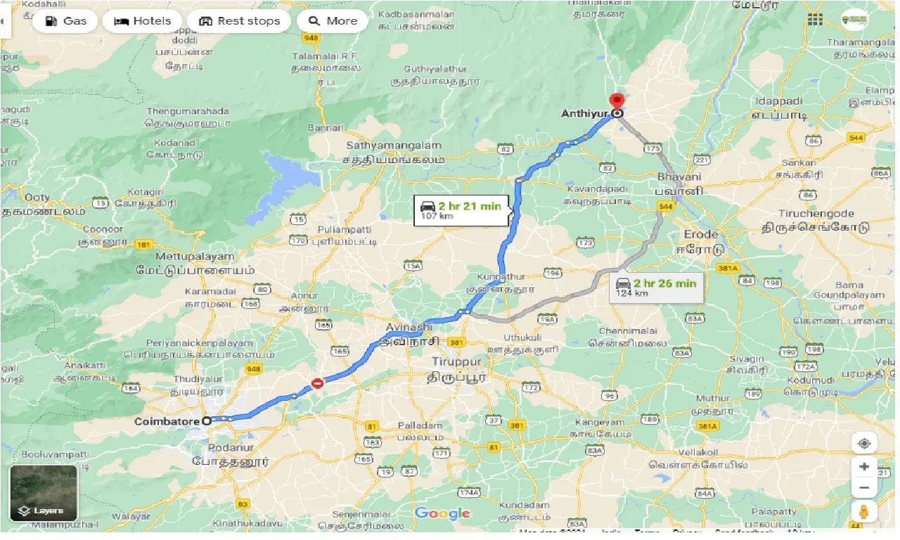 coimbatore-to-anthiyur-taxi