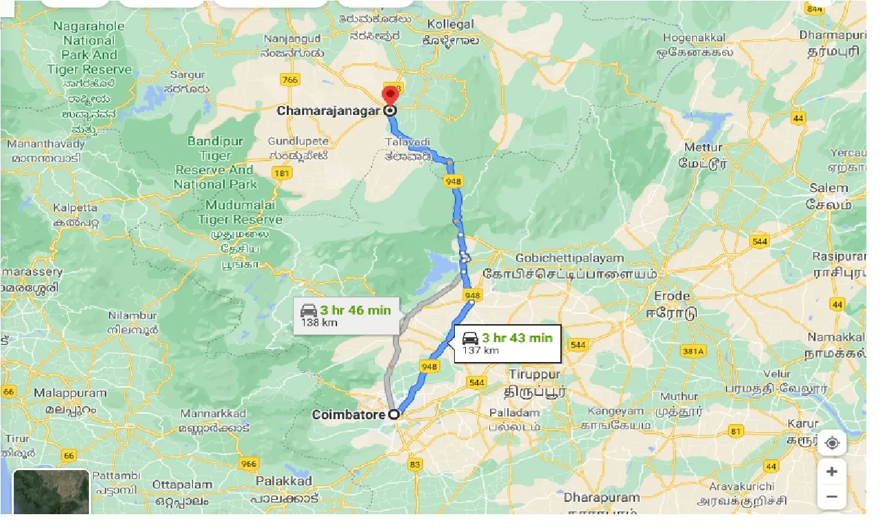 coimbatore-to-chamarajanagar-taxi