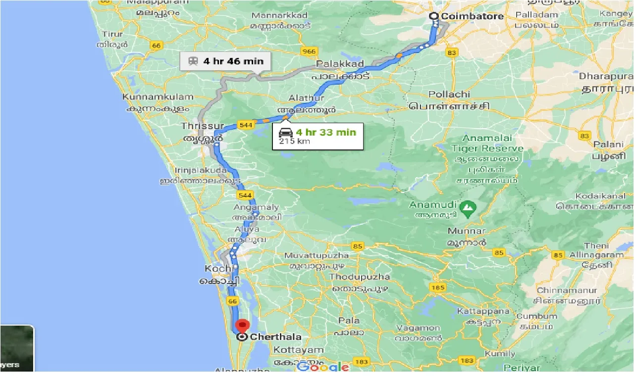 coimbatore-to-cherthala-taxi