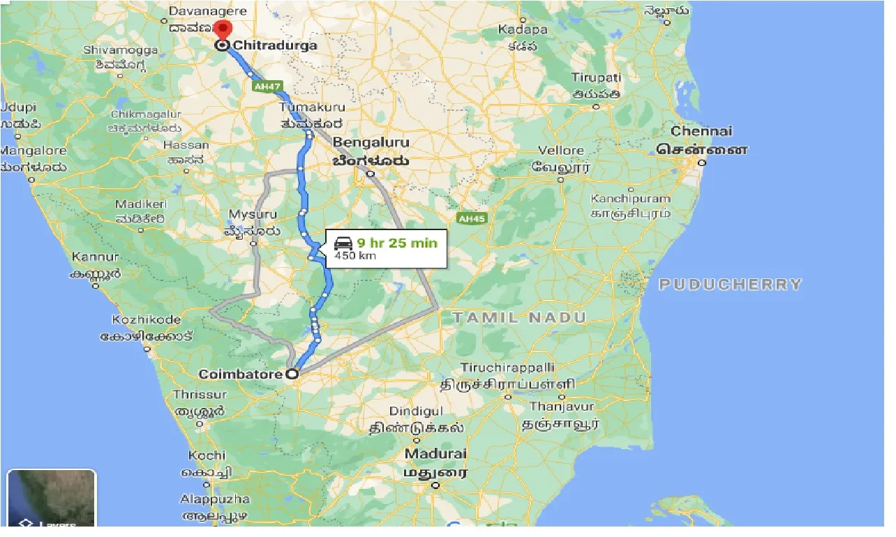 coimbatore-to-chitradurga-one-way