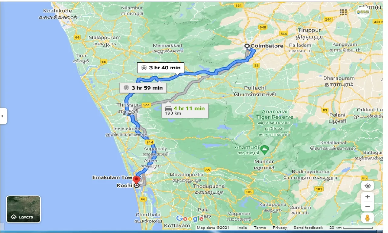 coimbatore-to-cochin-one-way