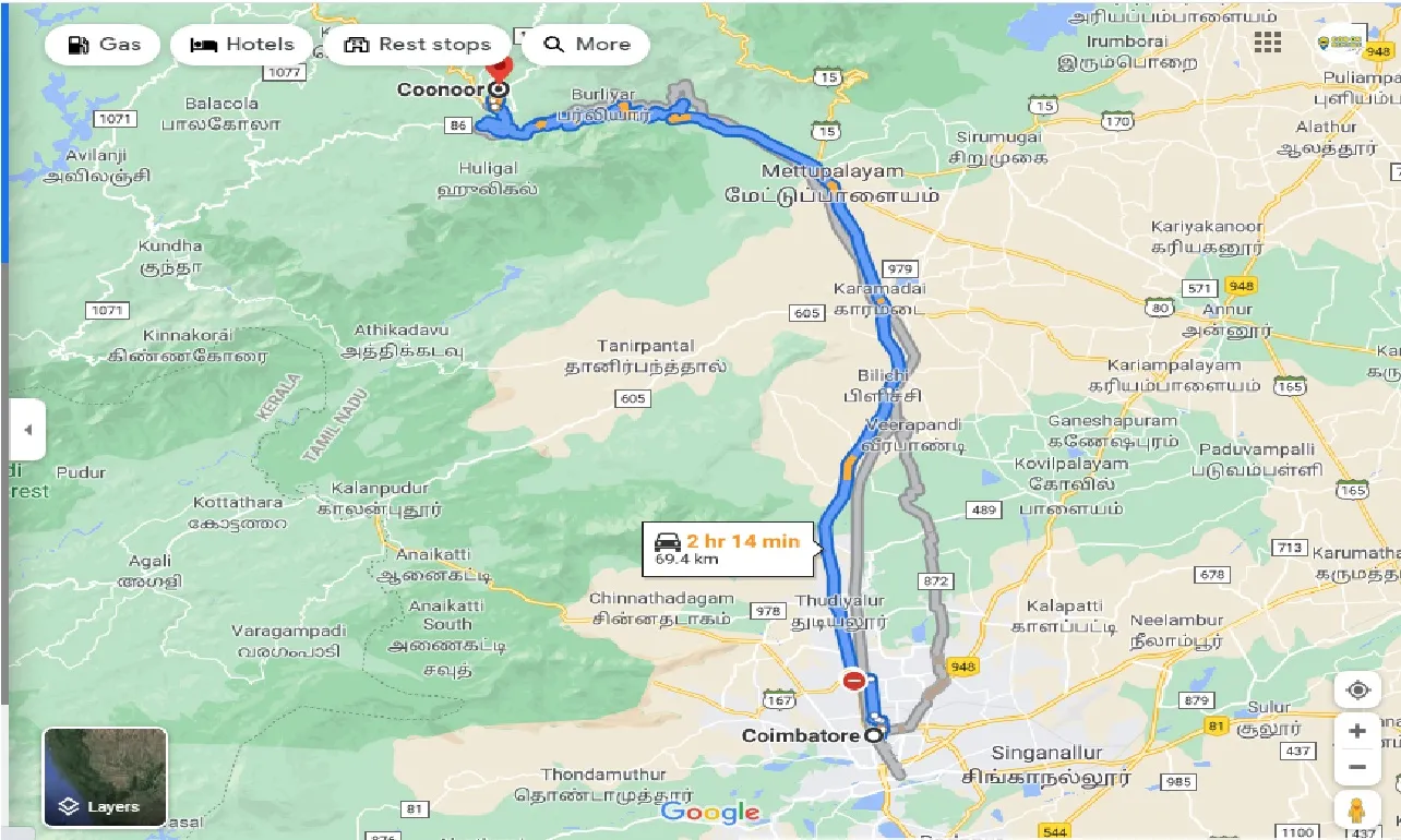 coimbatore-to-coonoor-outstation