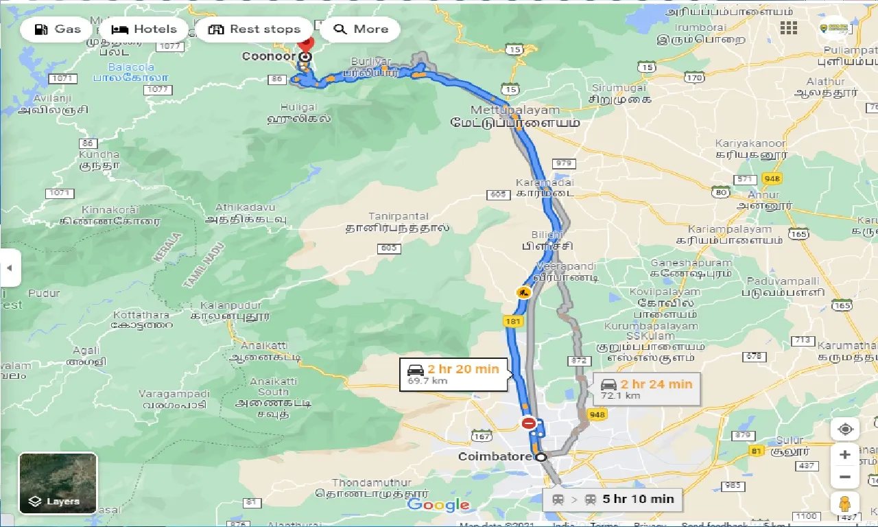 coimbatore-to-coonoor-round-trip