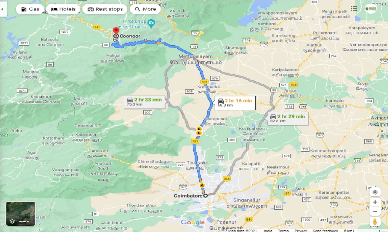 coimbatore-to-coonoor-taxi