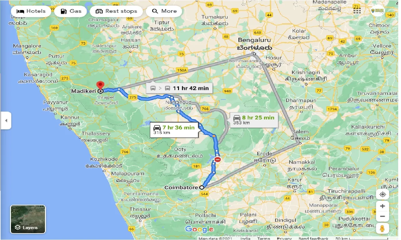 coimbatore-to-coorg-one-way