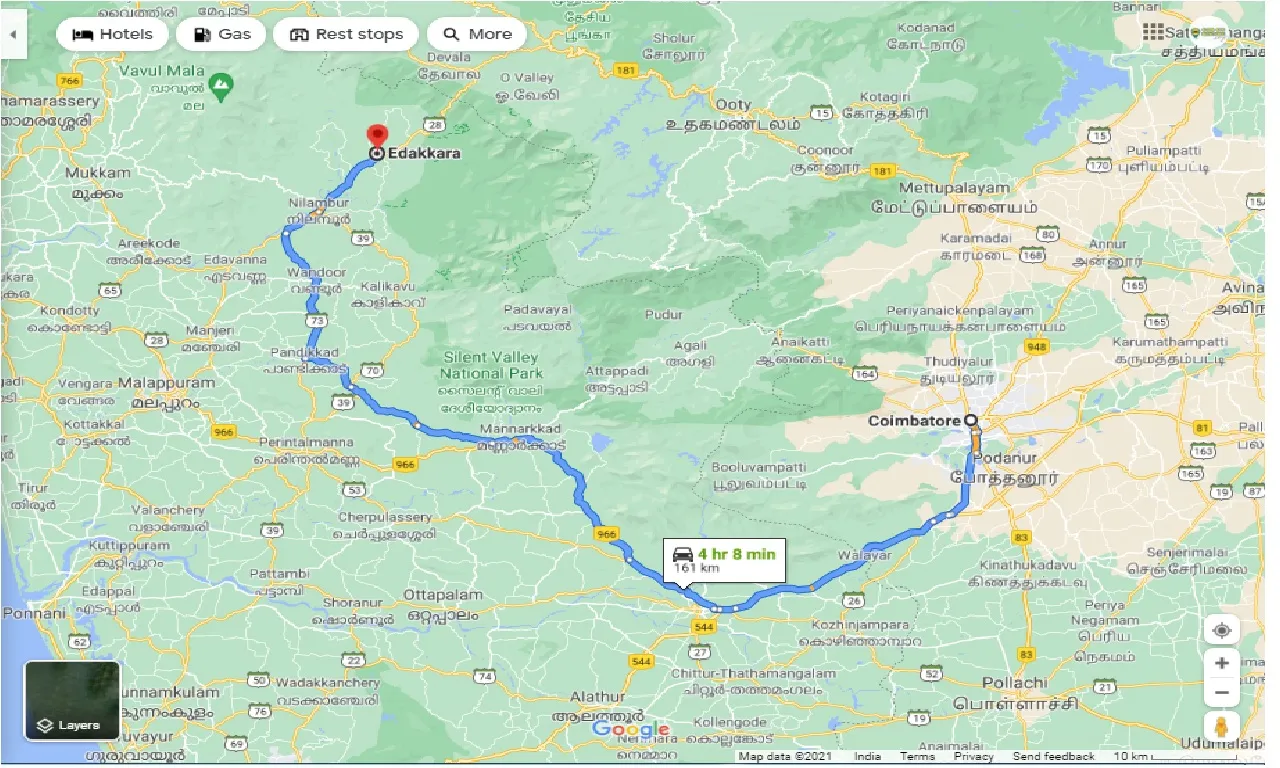 coimbatore-to-edakkara-one-way