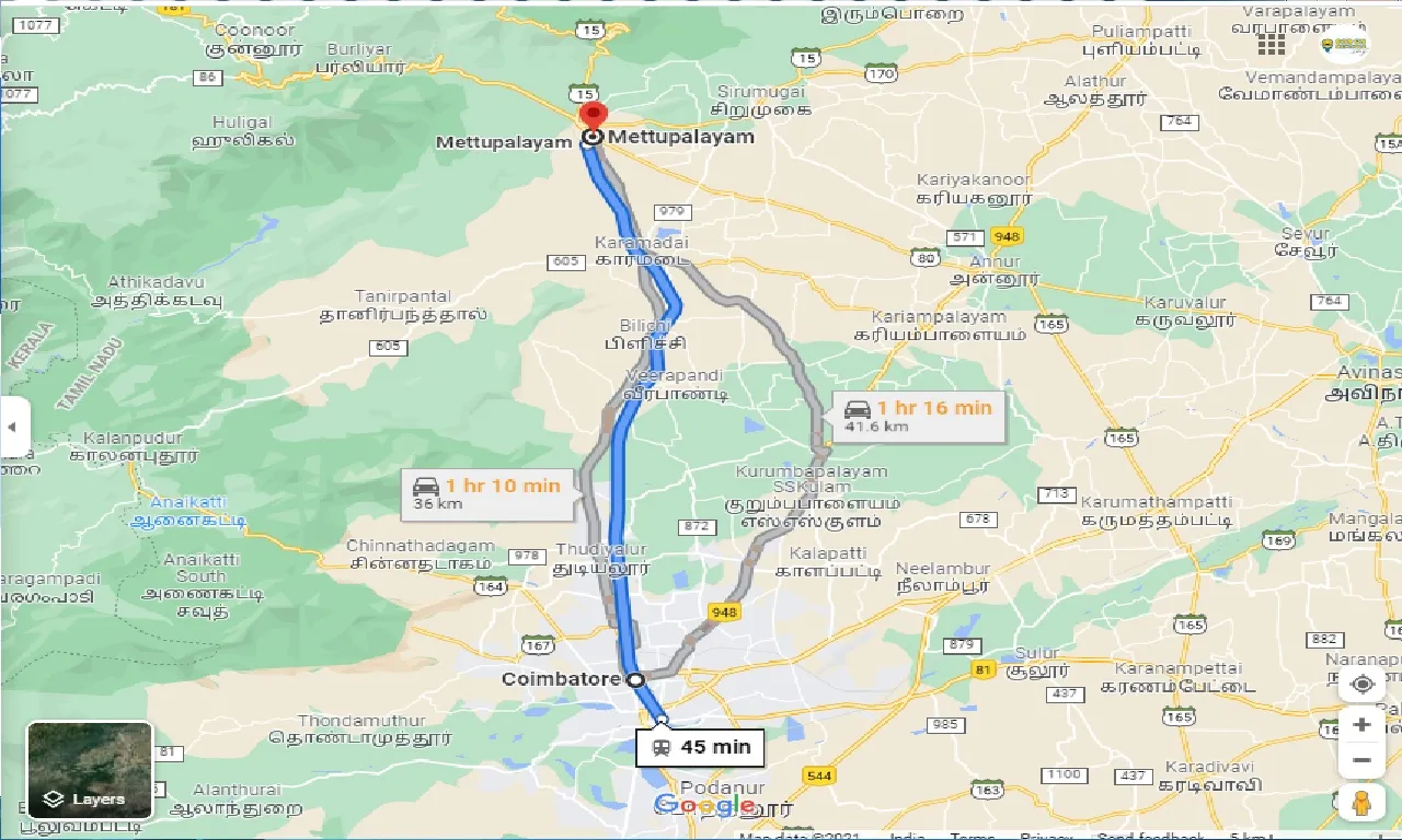 coimbatore-to-mettupalayam-one-way