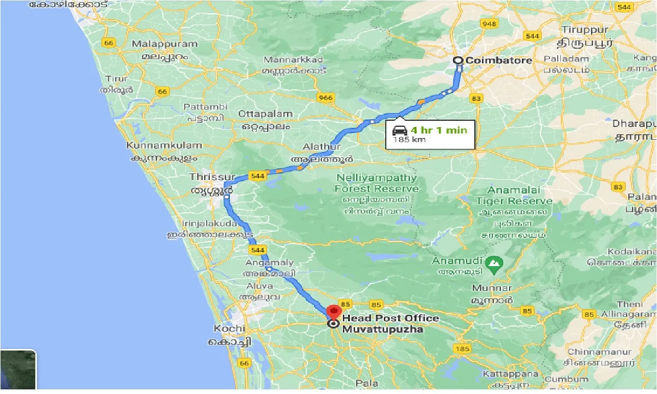 coimbatore-to-muvattupuxha-taxi