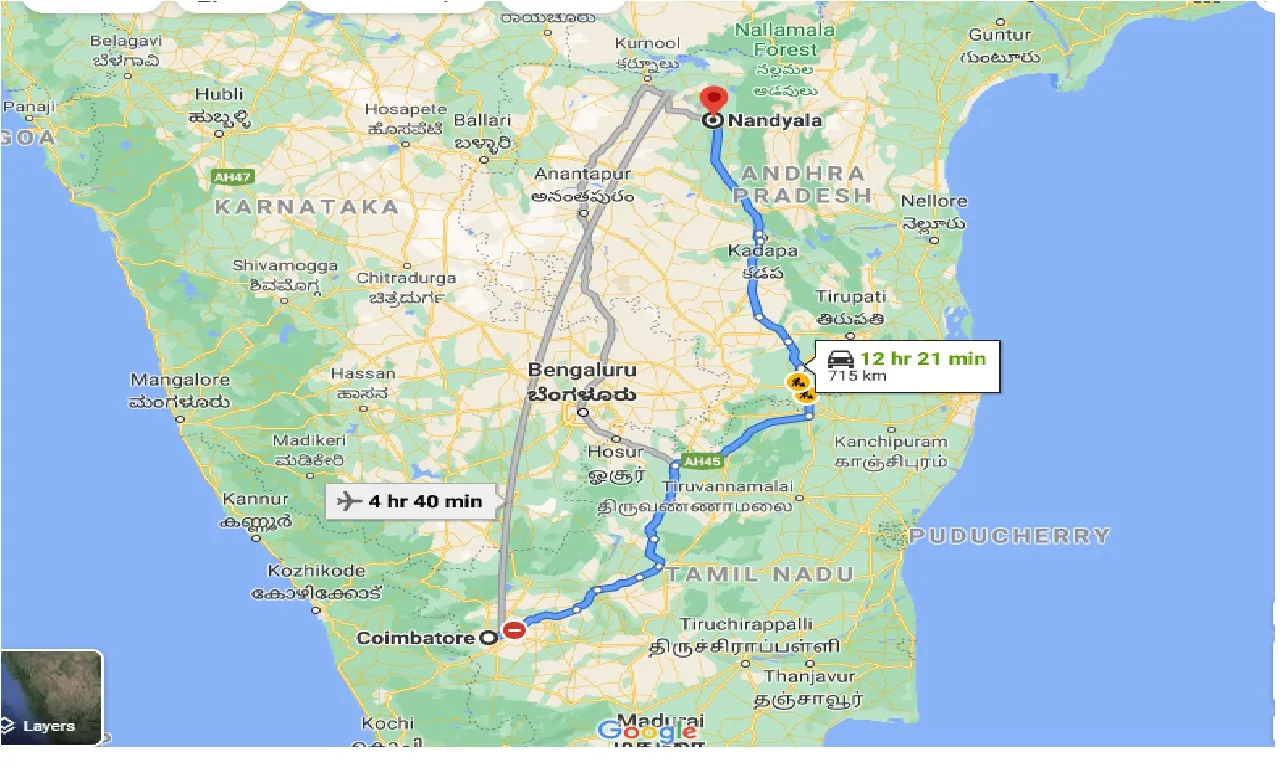 coimbatore-to-nandyala-one-way