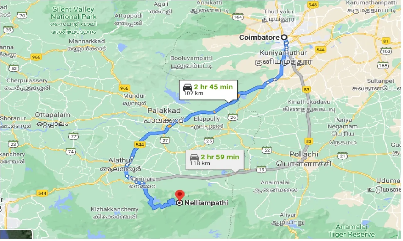 coimbatore-to-nelliyampathy-one-way