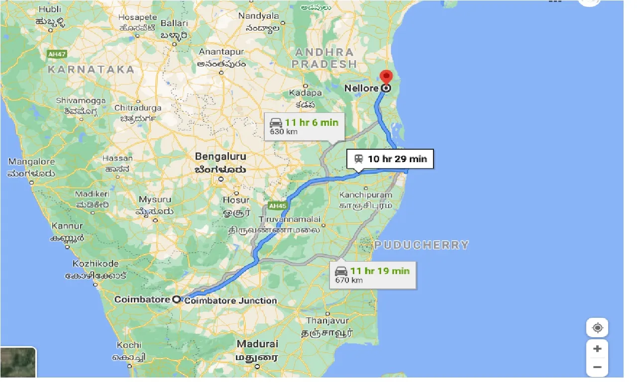 coimbatore-to-nellore-taxi