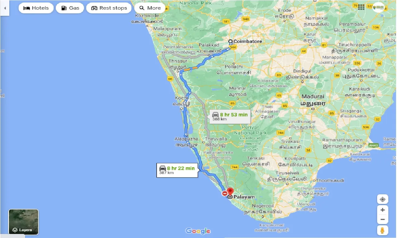 coimbatore-to-palayam-one-way