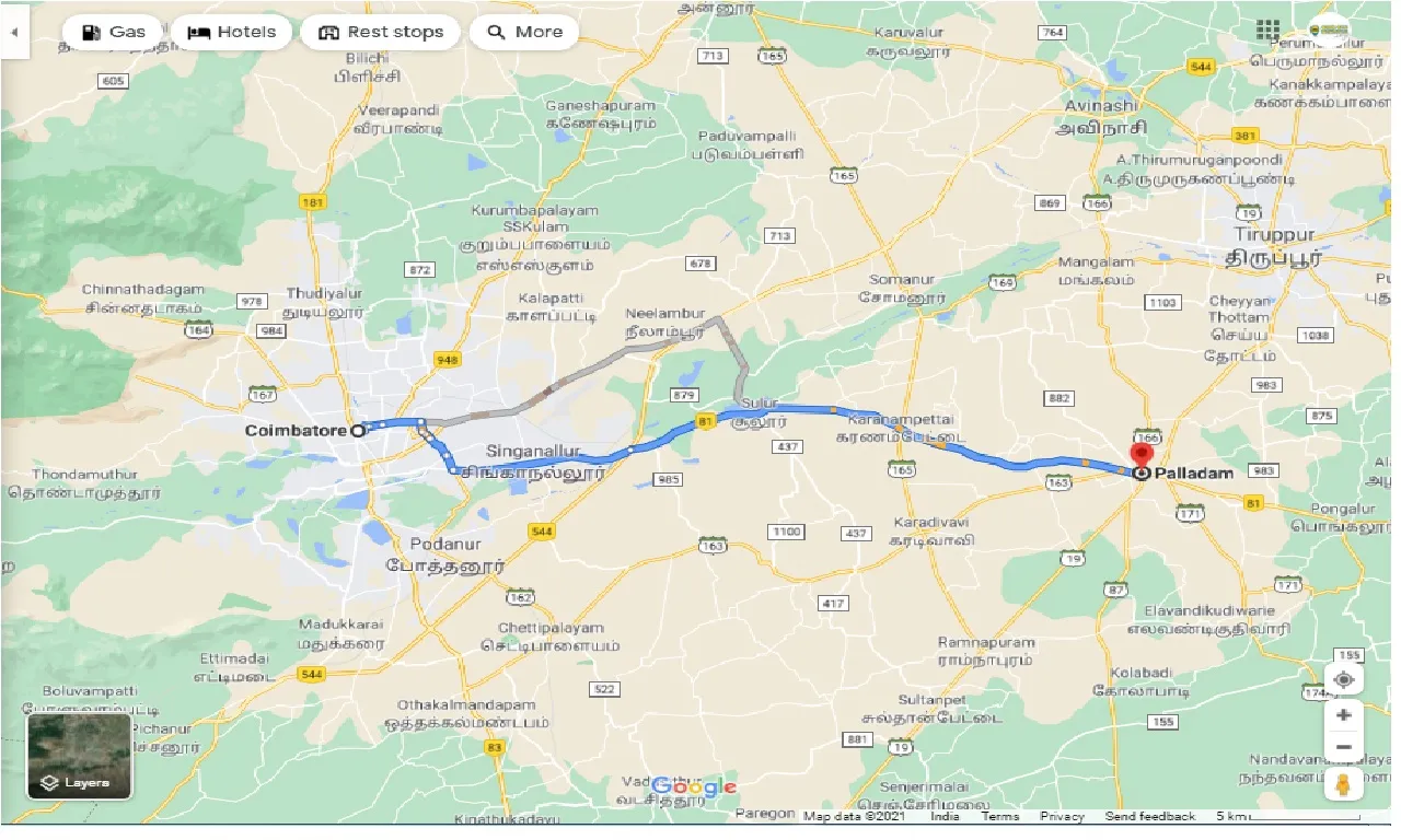 coimbatore-to-palladam-one-way