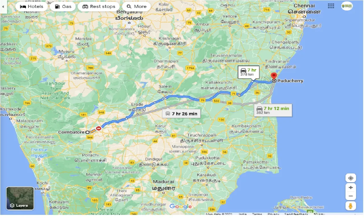 coimbatore-to-puducherry-taxi