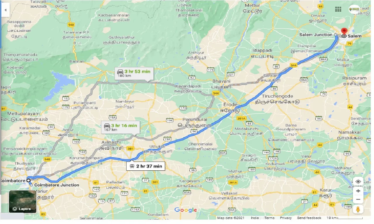 coimbatore-to-salem-taxi