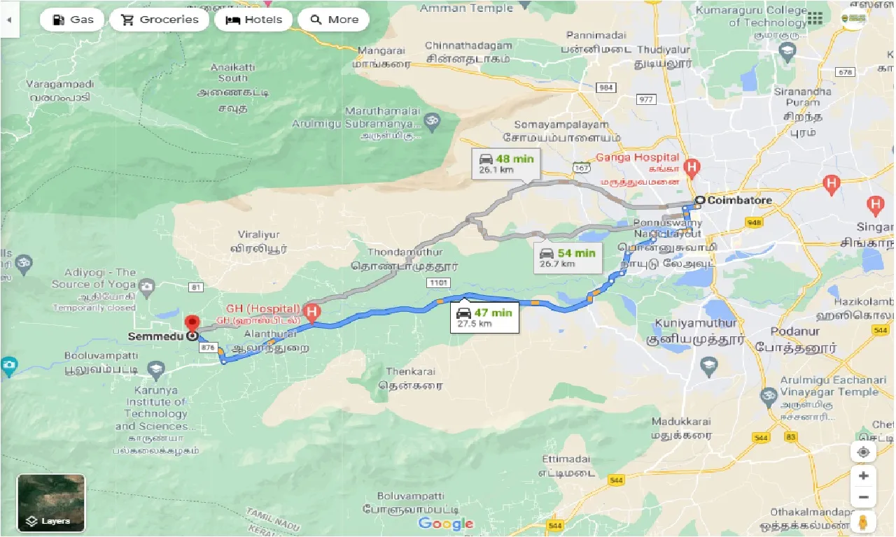 coimbatore-to-semmedu-one-way