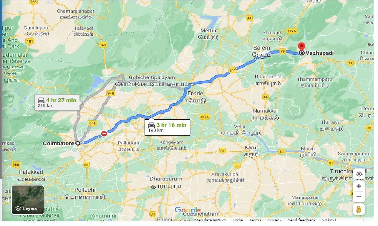 coimbatore-to-vazhapadi-one-way