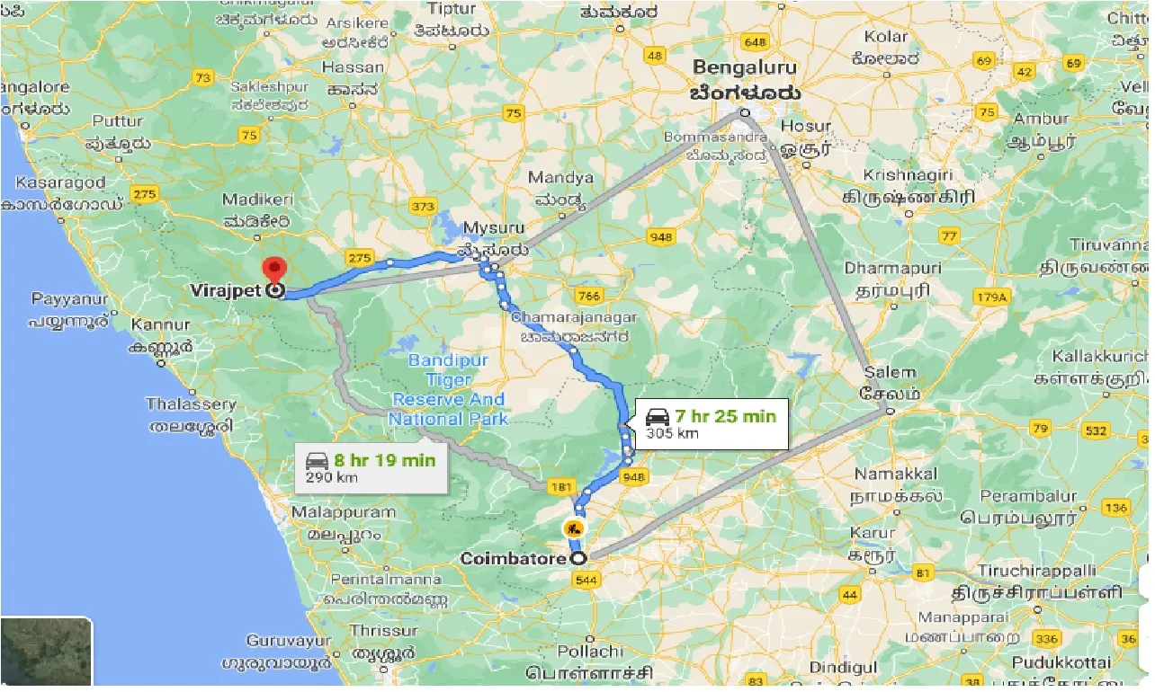coimbatore-to-virajpet-one-way