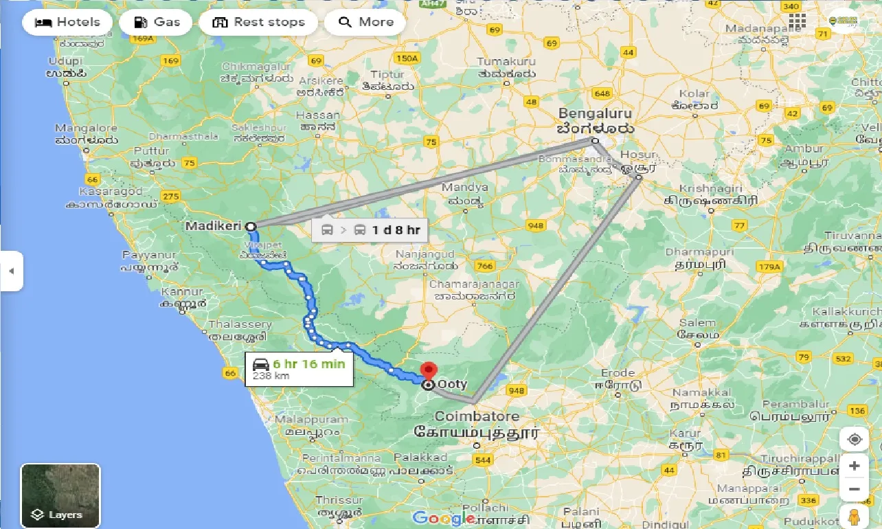 Coorg To Ooty One Way coorg-to-ooty-one-way